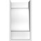 Ekena Millwork Standard Newport Architectural Grade PVC Corbel, 5"W x 6"D x 10"H CORP05X06X10NEW - alternate 3
